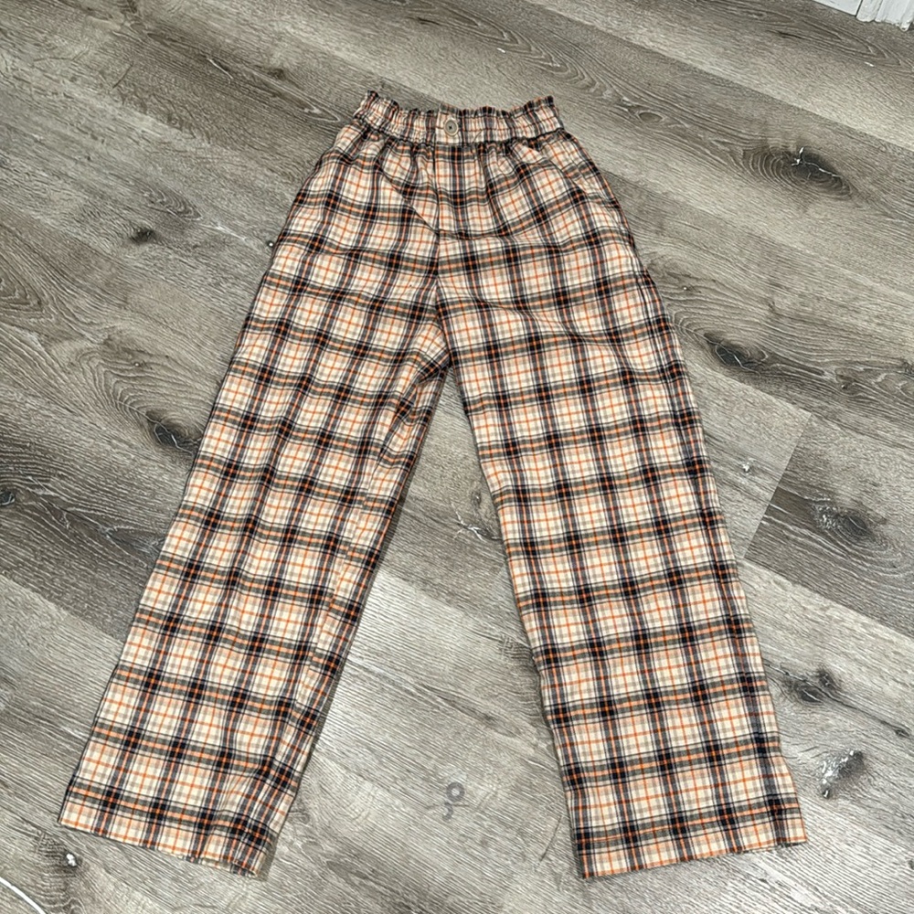 Zara Gingham Pant for Girl